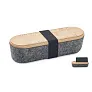 MILE RPET felt pencil case with lid