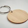 ROUNDBOO Round bamboo key ring