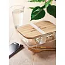 TUNDRA 3 Glass lunch box with bamboo lid