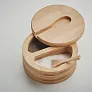 S&P Salt and pepper bamboo box