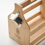 CABAS 6 beer crate in bamboo