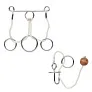 CONNECTION Set of 2 metal brain teasers