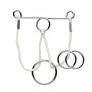 CONNECTION Set of 2 metal brain teasers