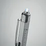 RETOOL Spirit level pen with ruler