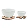 SCAGLIA Acacia wooden pot holders set