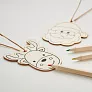 FUNCOOL Drawing wooden ornaments set