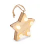 LALIE Wooden weed star with lights