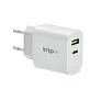 PORT 18W 2 port USB charger EU plug
