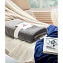 LOGAN RPET fleece blanket 280 gr/m²