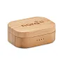 JAZZ BAMBOO TWS earbuds in bamboo case