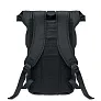 ZURICH ROLL Rolltop washed canvas backpack