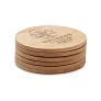 BAYIN SET Set of 6 bamboo coasters