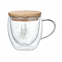 Borosilikatna šalica s dvostrukom stijenkom, 220 ml