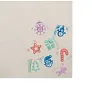 STAMPIE 8 wooden Christmas stamps set