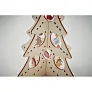 SILUETA Wooden Xmas tree decoration