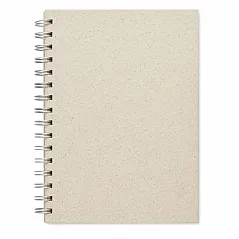 A5 grass notebook 80 lined
