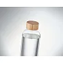 FRISIAN Glass bottle 650ml, bamboo lid