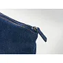 STYLE POUCH Recycled denim cosmetic pouch