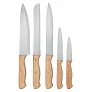 GOURMET 5 piece knife set in base