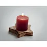 LOTUS Candle on star wooden base