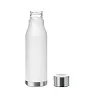 GLACIER RPET boca od RPET-a s poklopcem od nehrđajućeg čelika, 600 ml