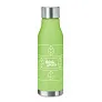 GLACIER RPET boca od RPET-a s poklopcem od nehrđajućeg čelika, 600 ml