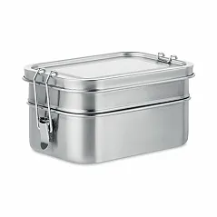 SS kutija za hranu s 2 pretinca, 1200 ml