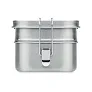 DOUBLE CHAN SS kutija za hranu s 2 pretinca, 1200 ml