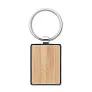 BENDIGO Rectangular key ring bamboo