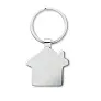 BURNIE House key ring metal bamboo