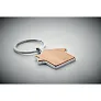 BURNIE House key ring metal bamboo