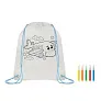 CARRYDRAW torba s vezicama - bojanka