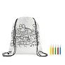 CARRYDRAW torba s vezicama - bojanka