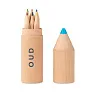 PETIT COLORET 6 pencils in wooden box