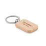 POTY WOOD Rectangular wooden key ring