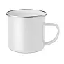 PLATEADO Metal mug with enamel layer