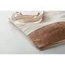 INDIA TOTE torba za kupovinu s detaljima od jute, 160 g/m²