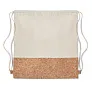 ILLA Drawstring bag cork details