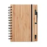 BAMBLOC Bamboo notebook with pen