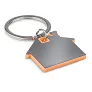 IMBA House shape plastic keyring