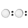 SOMBRA LIGHT Set of 2 car window shades