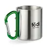 TRUMBO Metal mug & carabiner handle