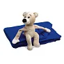 MANTA Fleece blanket with bear
