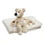 MANTA Fleece blanket with bear