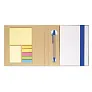 QUINCY Notebook w/ stickynotes & pen