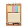 MULTIBOOK Notebook with pen sticky notes