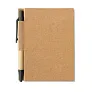 CARTOPAD Memo note w/ mini recycled pen