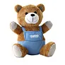 NICO Bear plush w/ advertising pants