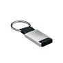 TECH Metal rectangular key ring