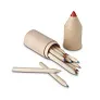 COLORET 12 pencils in wooden box